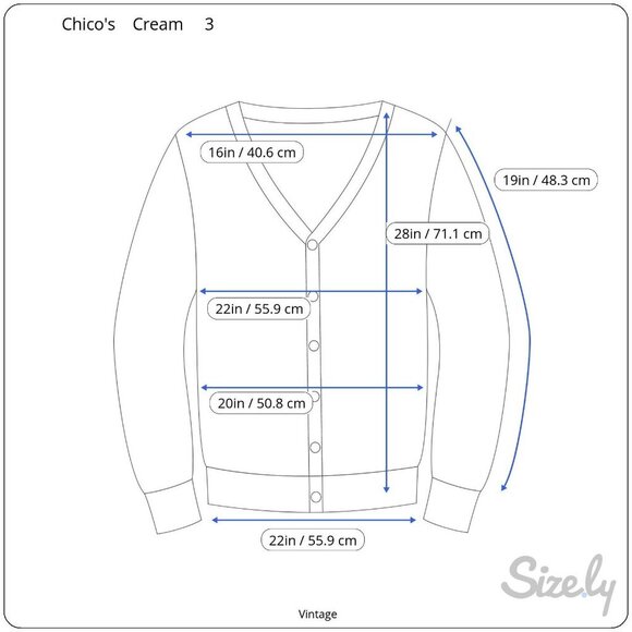 Chicos Sequin Embellished V Neck Glam Beige Gold Knit Cardigan Sweater Size 3 - Picture 8 of 9